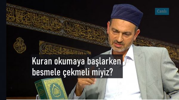 Kuran okumaya başlarken besmele çekmeli miyiz?